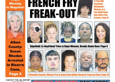 The front cover of The Jail Report for August 15th.
