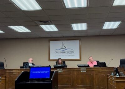 The Columbia County Management and Internal Services Committee met on Aug. 12. Staff photo by Stephanie Hill