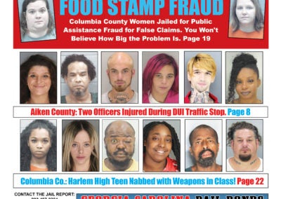 The front cover of the Jail Report for September 5th.