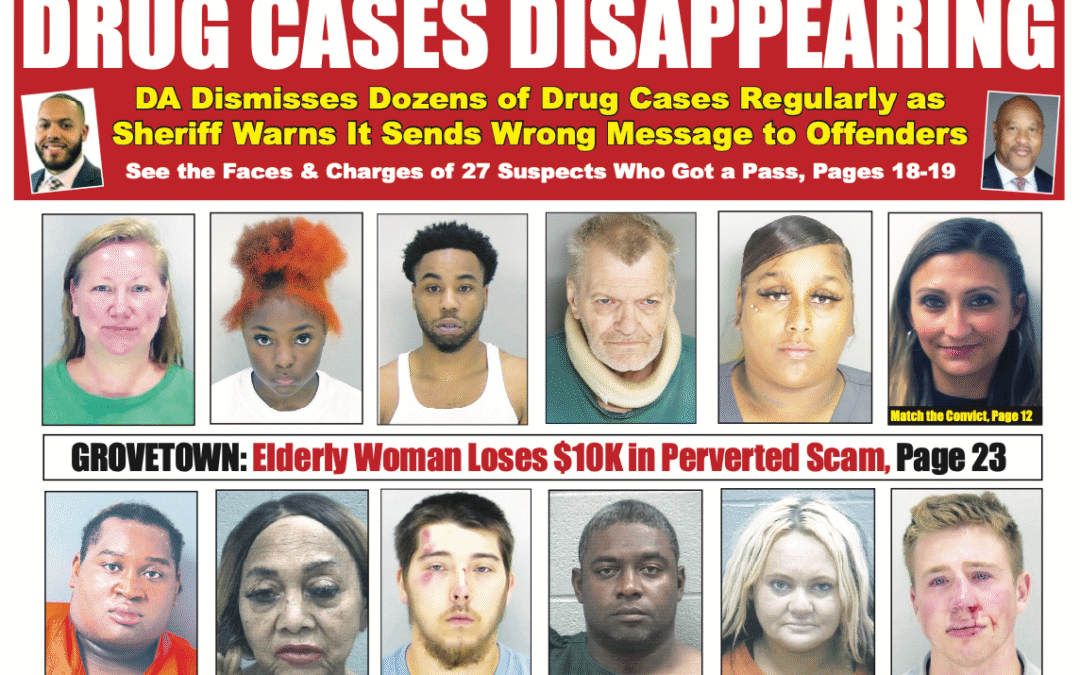 The front cover of the Jail Report for September 26th.