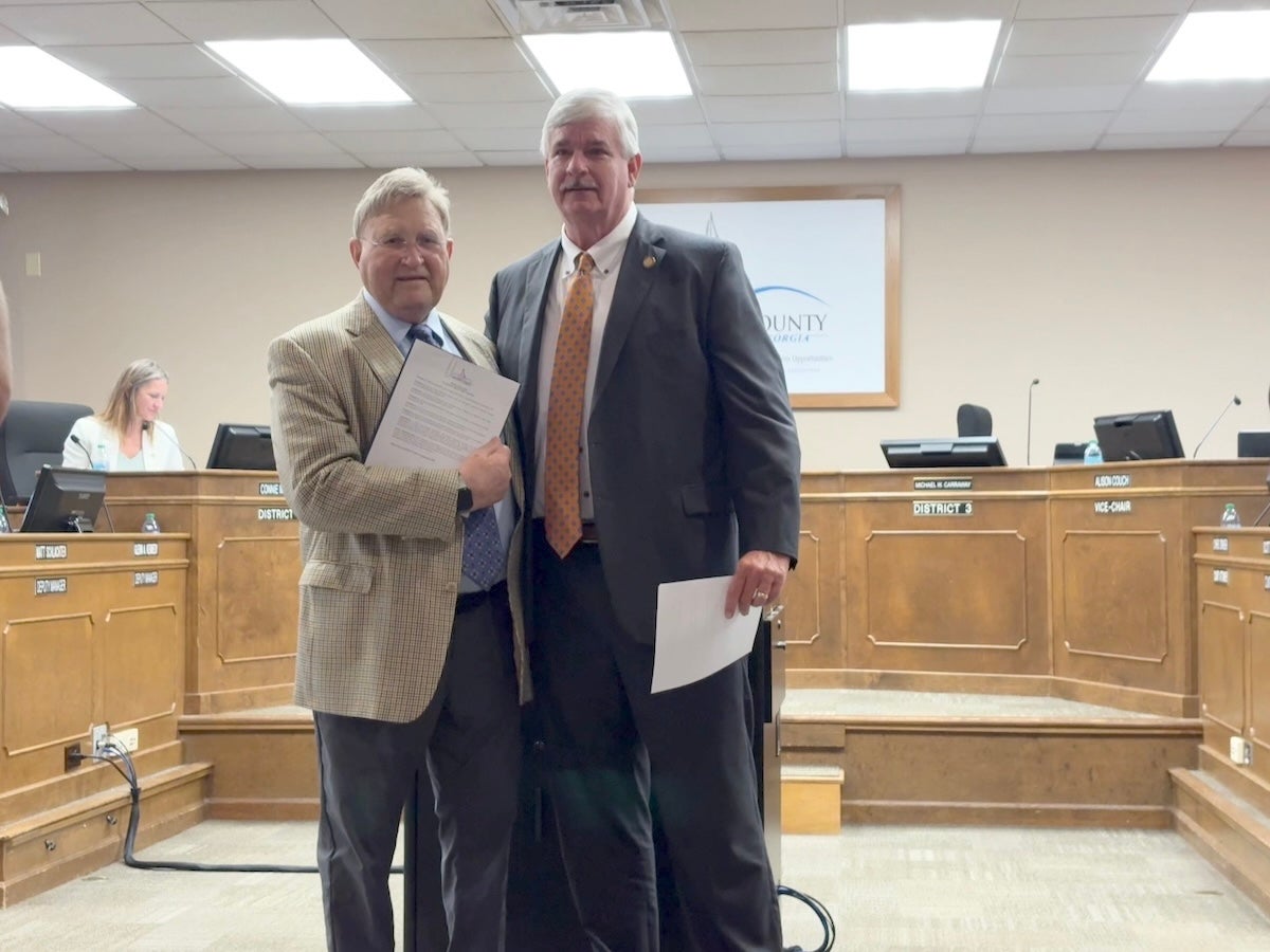National Recovery Month proclamation The Columbia County Board of Commissioners approved a proclamation declaring September 2025 as National Recovery Month. District 3 Commissioner Michael Carraway presented the proclamation to Judge Jim Blanchard during the meeting on Tuesday. Staff photo by Stephanie Hill