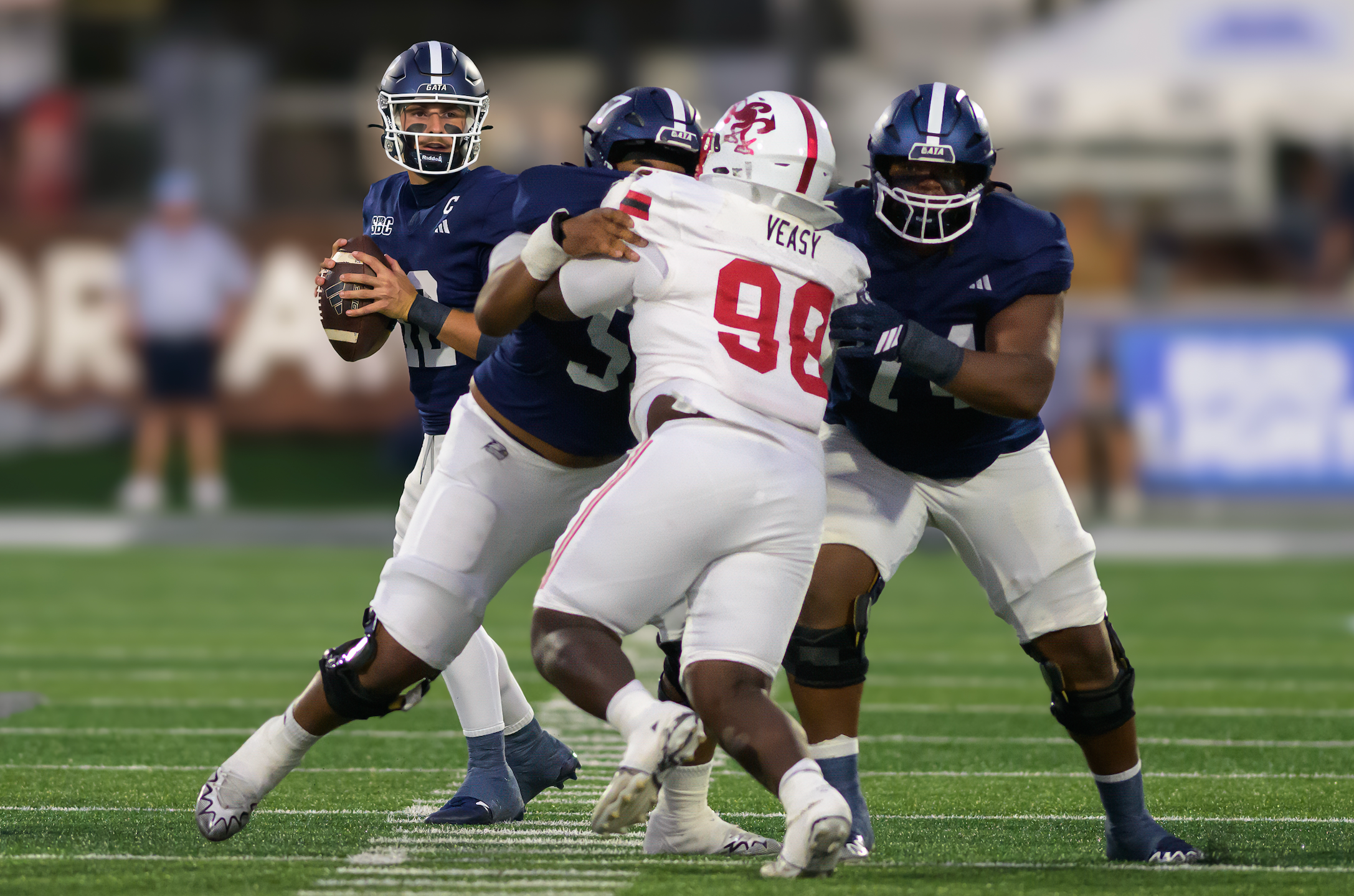 Georgia Southern defeated Jacksonville State on Saturday, Sept. 14. Photo by Rob Davis