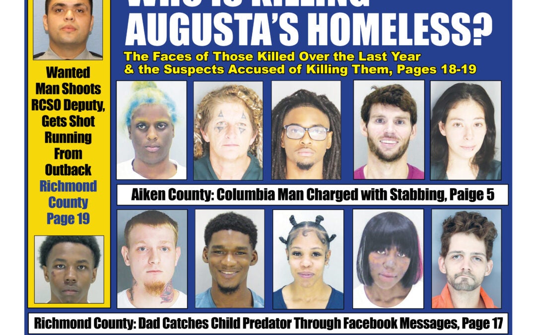 The front cover of the Jail Report for October 3rd.