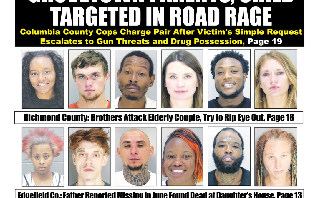 The front cover of the Jail Report for October 17th, 2025.