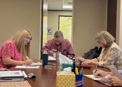 The Columbia County Board of Elections met on Tuesday, Oct. 21. Staff photo by Stephanie Hill