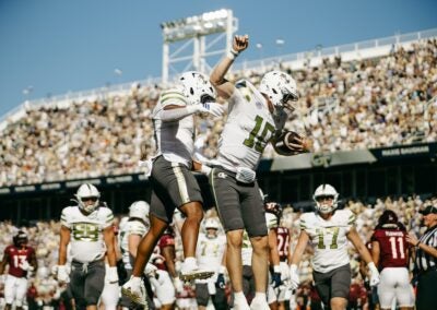 Georgia Tech defeated Virginia Tech 35-20 on Saturday. Staff photo by Cody Cowan