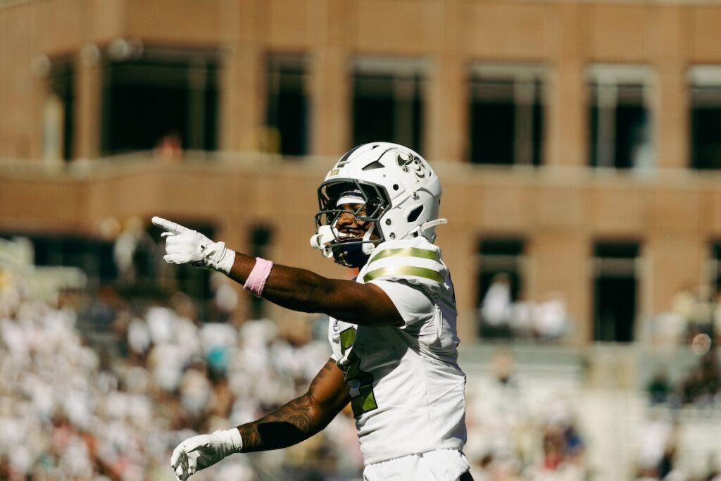 Georgia Tech defeated Virginia Tech 35-20 on Saturday. Staff photo by Cody Cowan