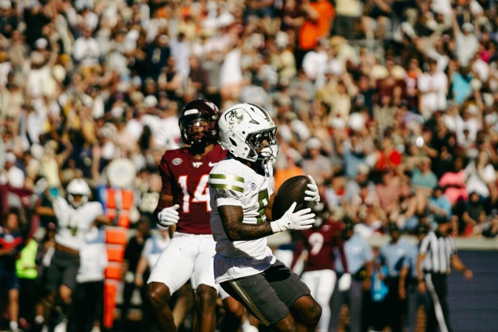 Georgia Tech defeated Virginia Tech 35-20 on Saturday. Staff photo by Cody Cowan