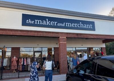 The Maker and the Merchant held a soft opening for friends and family of the vendors on Wednesday, Oct. 22. Staff photo by Stephanie Hill