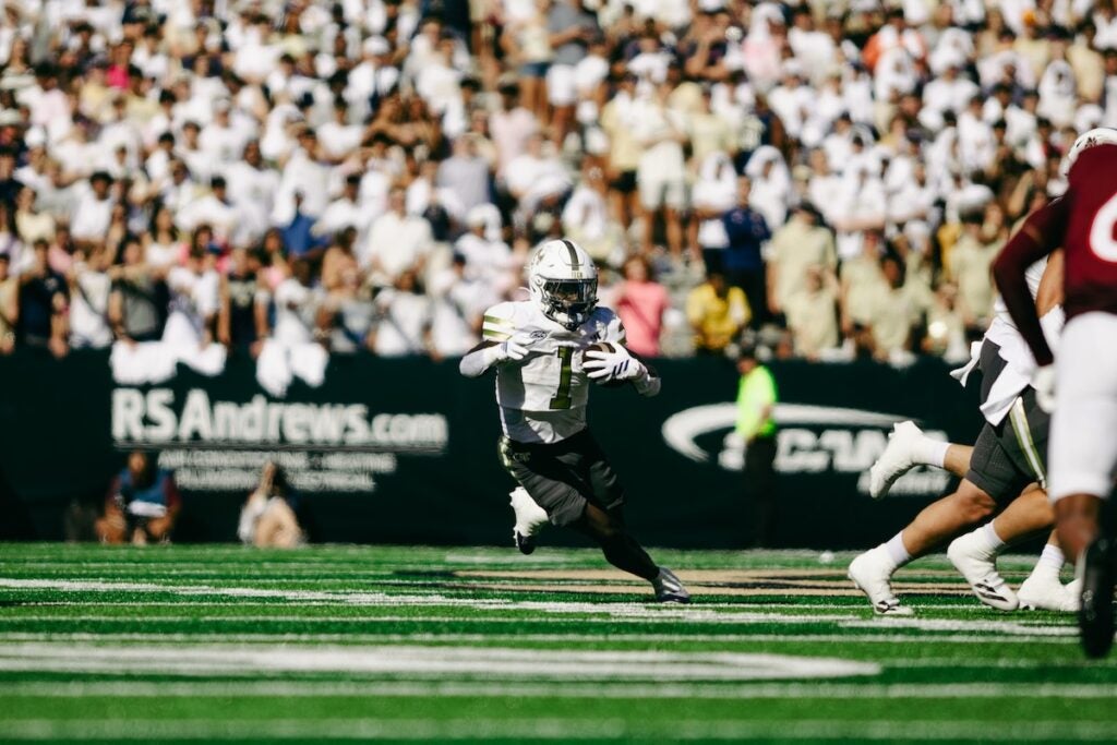 Georgia Tech defeated Virginia Tech 35-20 on Saturday. Staff photo by Cody Cowan