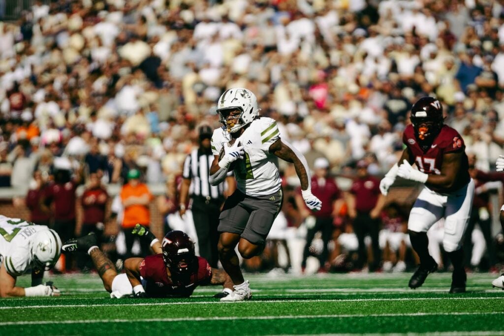 Georgia Tech defeated Virginia Tech 35-20 on Saturday. Staff photo by Cody Cowan