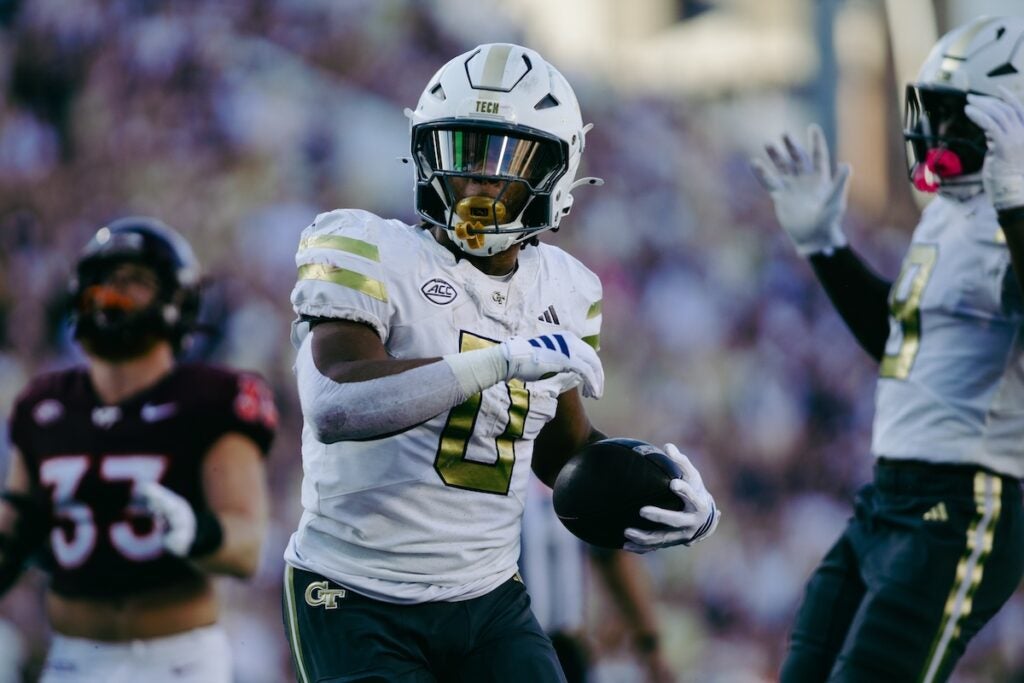 Georgia Tech defeated Virginia Tech 35-20 on Saturday. Staff photo by Cody Cowan