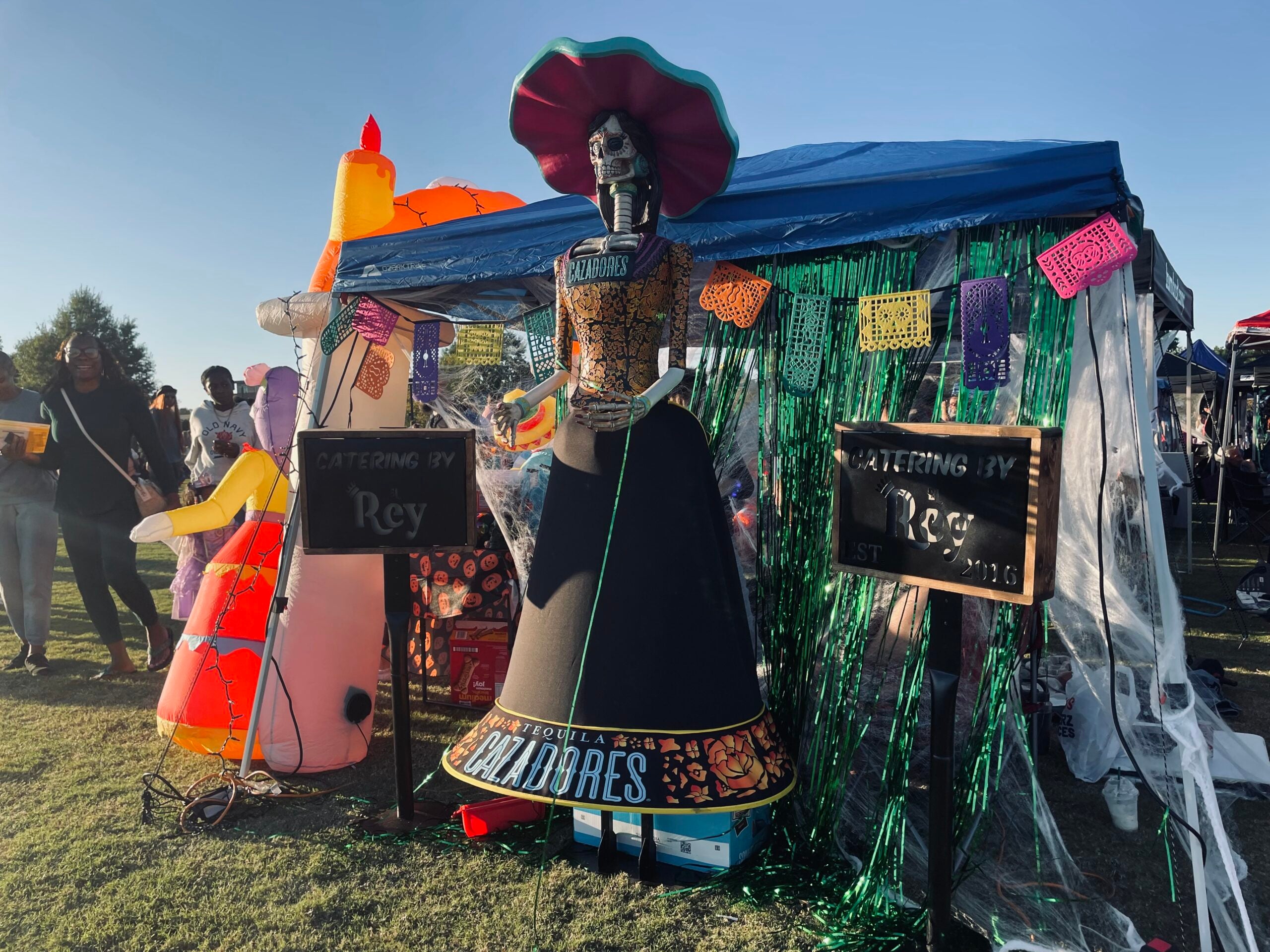 El Rey Display for Columbia County Trick-or-Treat