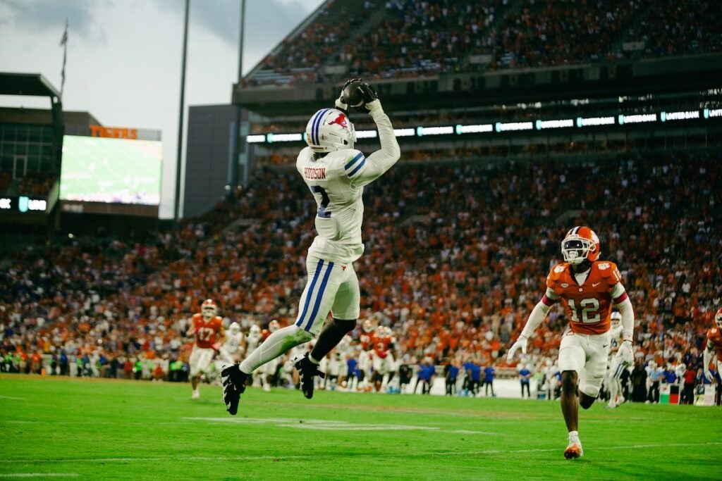 SMU defeated Clemson on Saturday 35-24 and avenged their loss last year in the Atlantic Coast Conference championship game. Staff photo by Cody Cowan