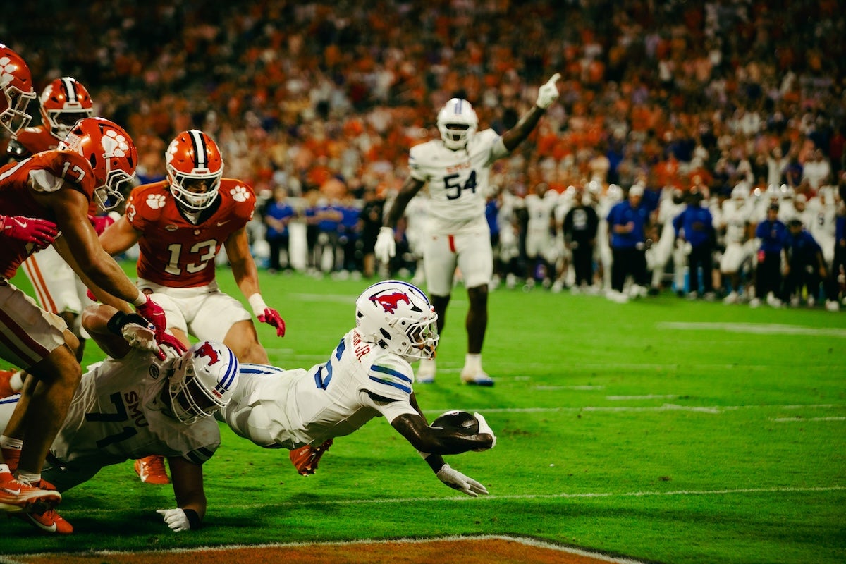 SMU defeated Clemson on Saturday 35-24 and avenged their loss last year in the Atlantic Coast Conference championship game. Staff photo by Cody Cowan