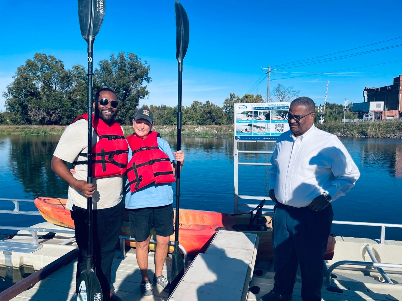 Augusta Canal Authority launces new accessible kayak ramp at Mill ...