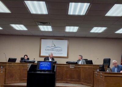 The Columbia County Public Works and Engineering Services Committee. Staff photo by Stephanie Hill