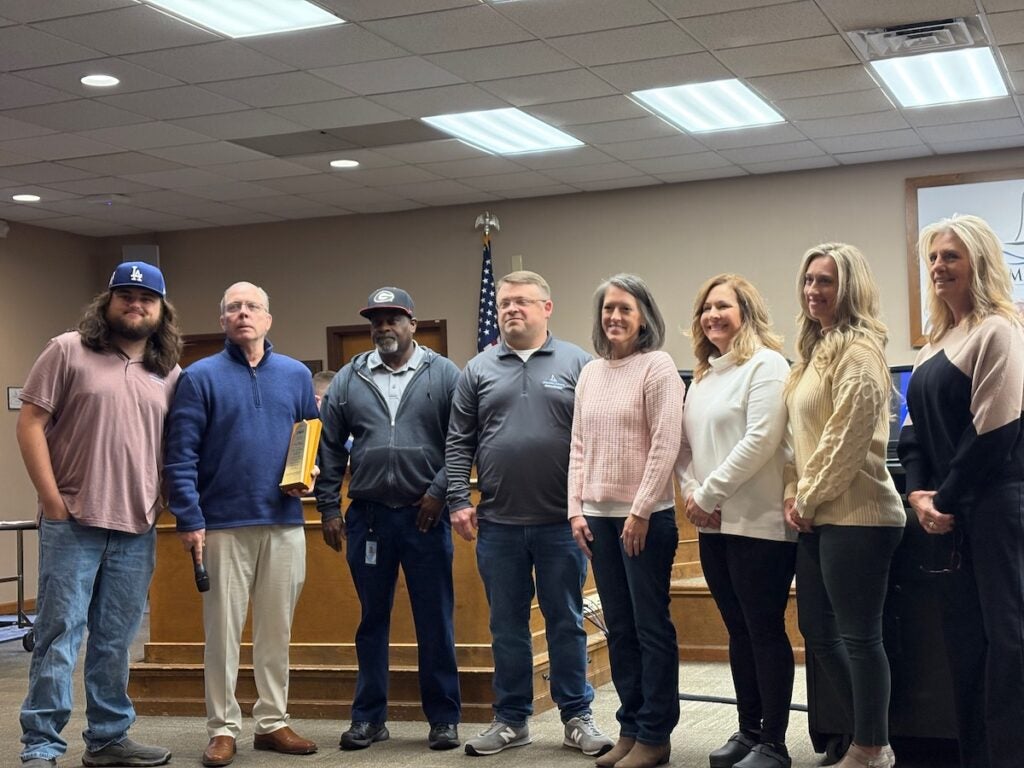 The Columbia County Procurement Department was recognized for receiving the 2025 Achievement of Excellence in Procurement Award. Staff photo by Stephanie Hill