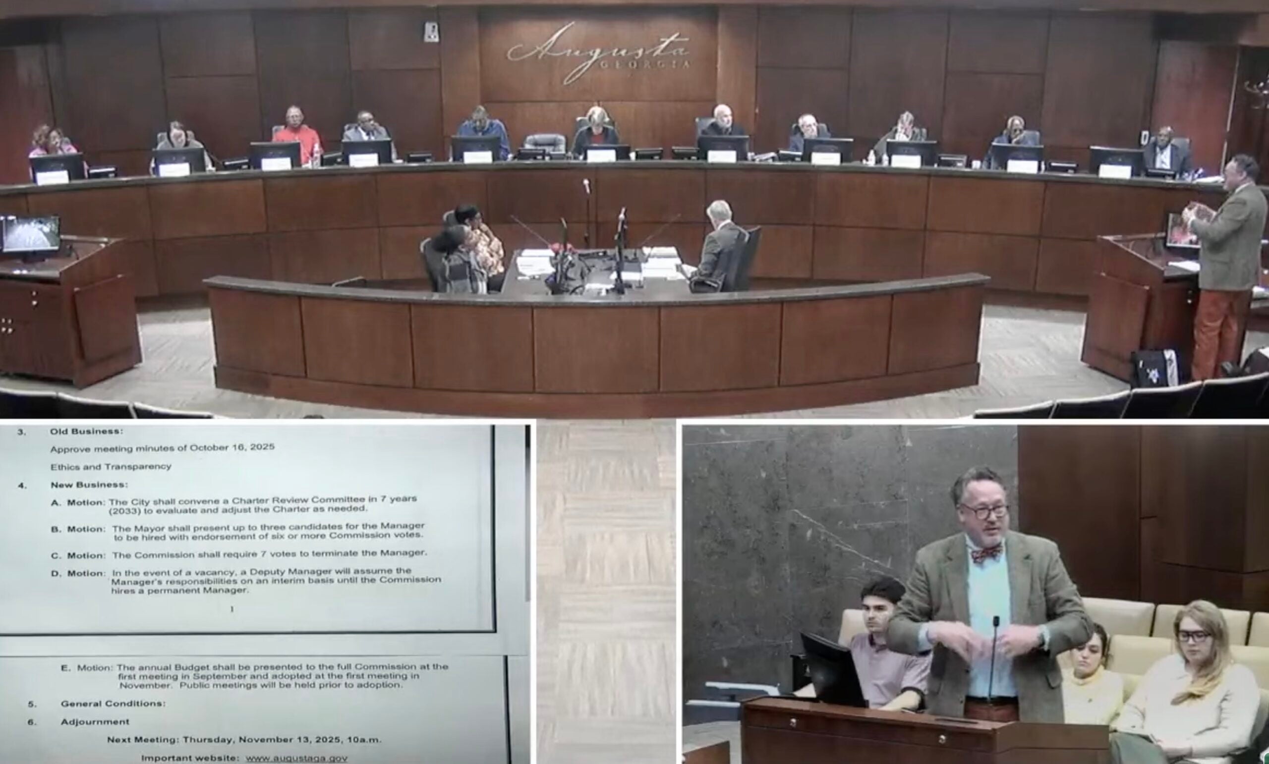 augusta charter review