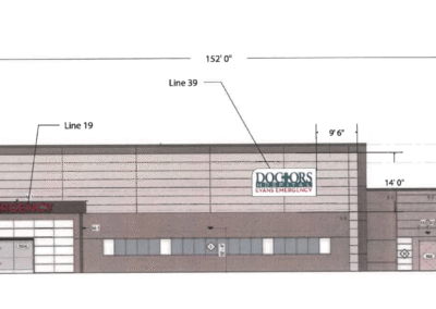 Doctors Hospital is request a variance for a sign for the new, freestanding ER in Columbia County.