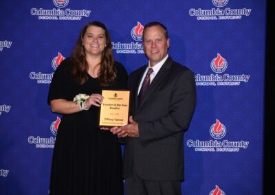 Tiffany Tanner of Parkway Elementary was named the 2026 Columbia County Teacher of the Year. Photo courtesy Columbia County School District