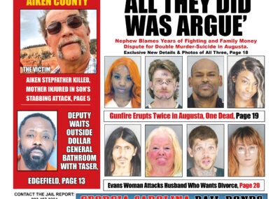 The front cover of the Jail Report for November 7th, 2025.