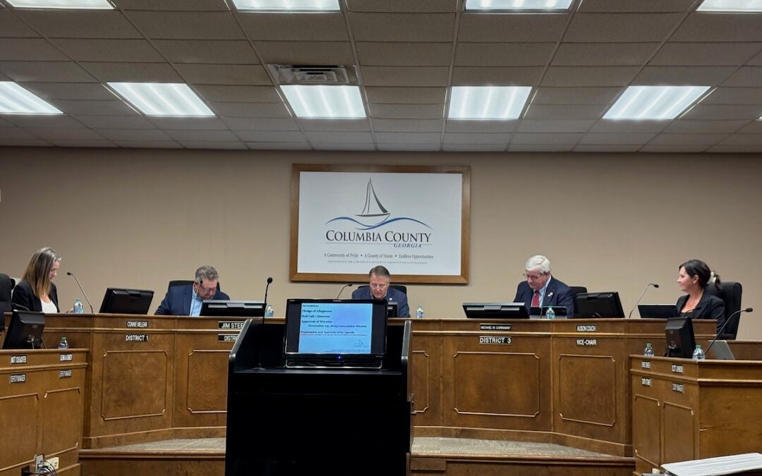 The Columbia County Board of Commissioners met on Tuesday, Nov. 18. Staff photo by Stephanie Hill