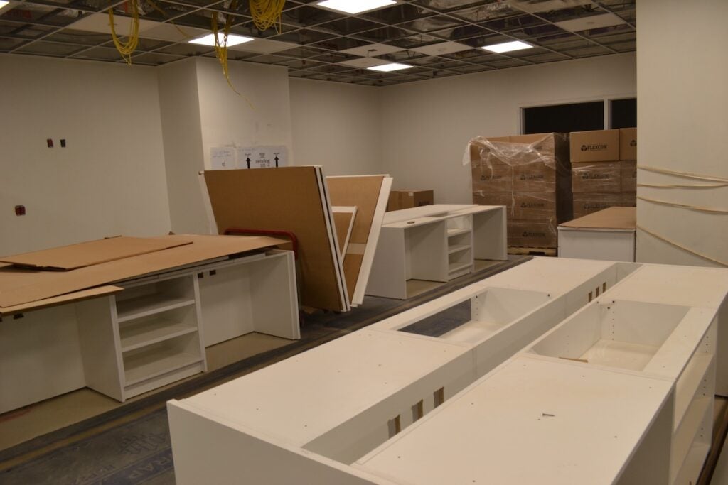 The pharmacy that will be located at the new Wellstar Hospital in Columbia County. Staff photo by Stephanie Hill