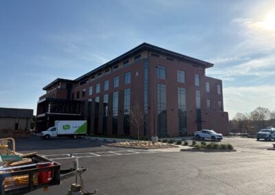 Photo of the new Building A at the Evans Government Center Complex.