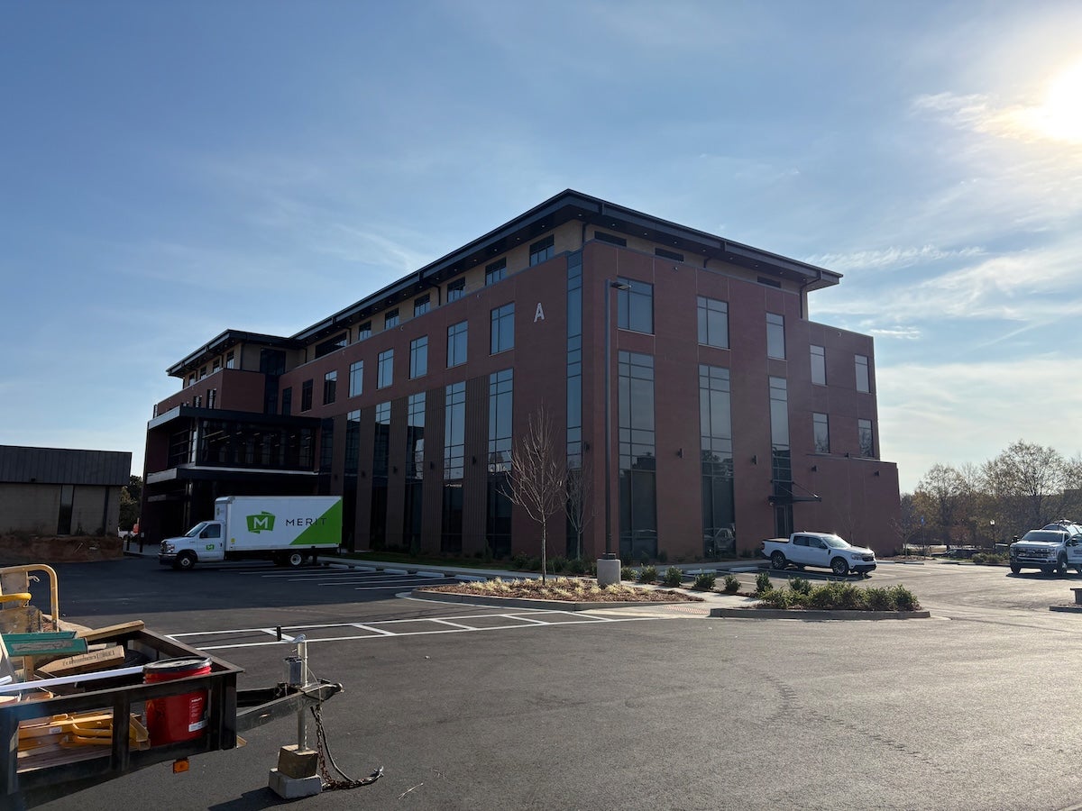 Photo of the new Building A at the Evans Government Center Complex.