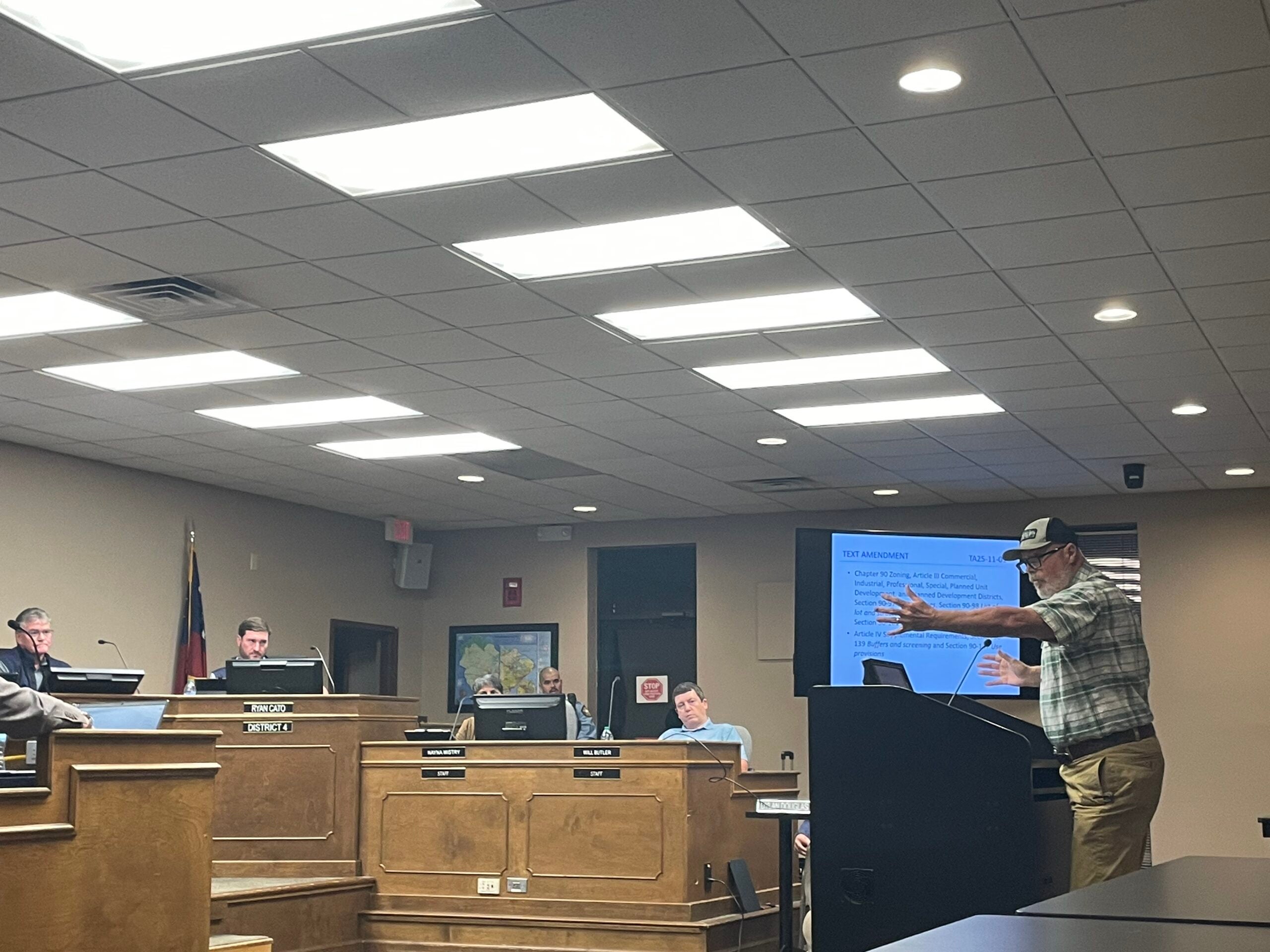 Data Center draft at Columbia County Planning Commission