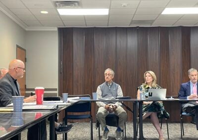 The Economic Development Authority of Columbia County met on Wednesday, Nov. 19. Staff photo by Skyler Andrews