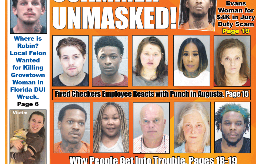 The front cover of the jail report for November 14th, 2025.