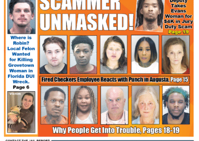 The front cover of the jail report for November 14th, 2025.