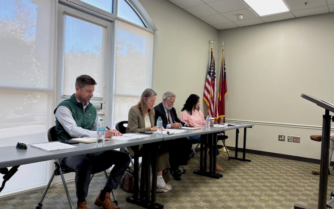 The Columbia County Library System Board of Trustees met for the first time on Thursday, Nov. 6. Staff photo by Stephanie Hill