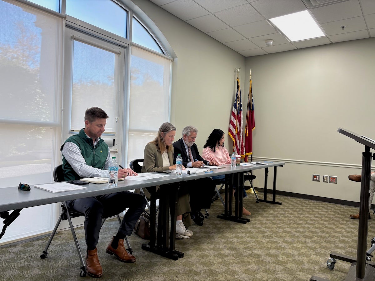 The Columbia County Library System Board of Trustees met for the first time on Thursday, Nov. 6. Staff photo by Stephanie Hill