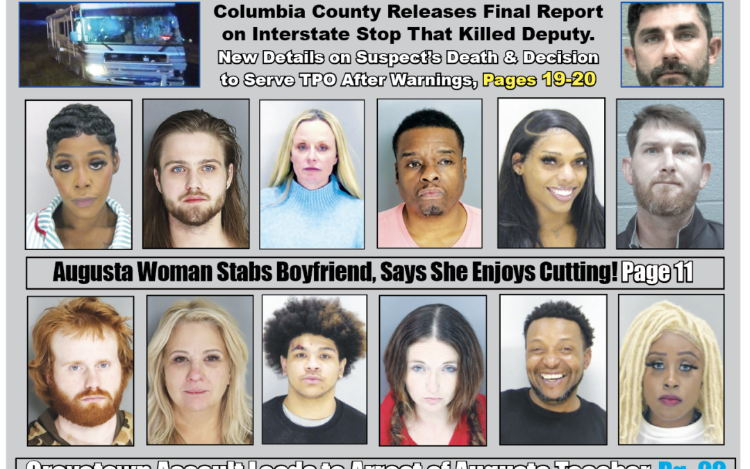 The front cover of the Jail Report for January 2nd, 2026.