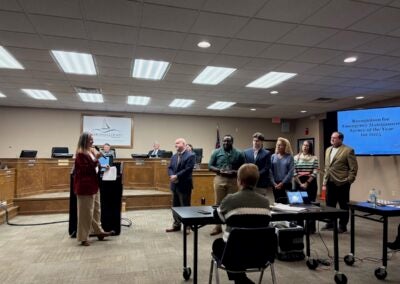 Members of Columbia County EMA were recognized for being named the 2025 EMA of the Year. Staff photo by Stephanie Hill