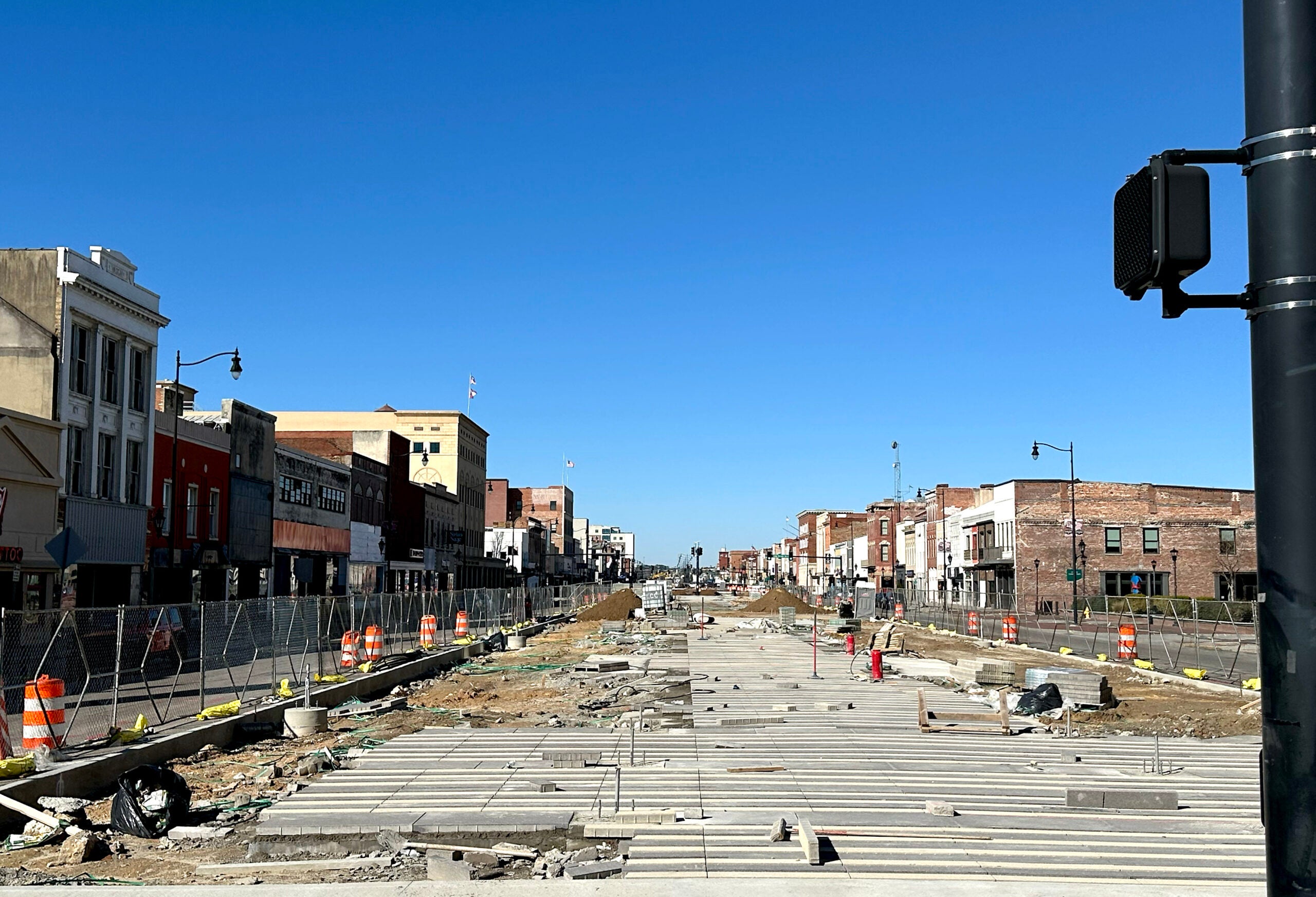Commission authorizes extra spending to complete Broad Street