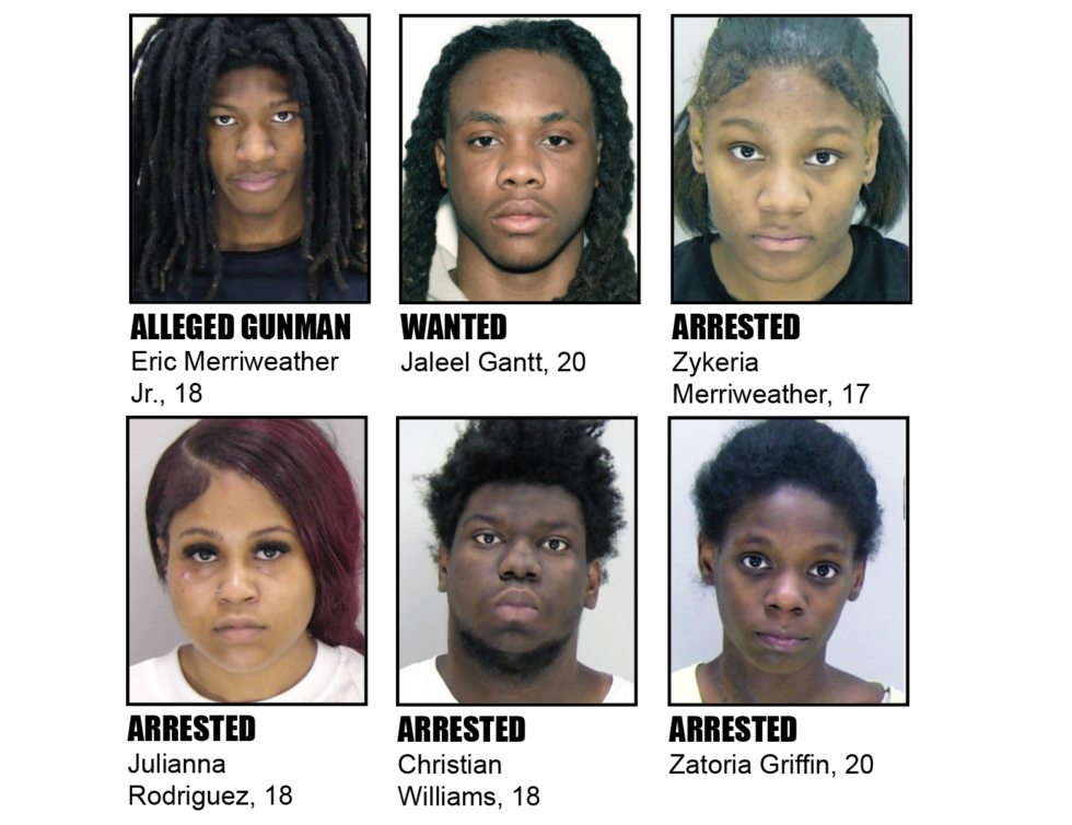 Five arrested, one sought after shots fired into Augusta home with ...