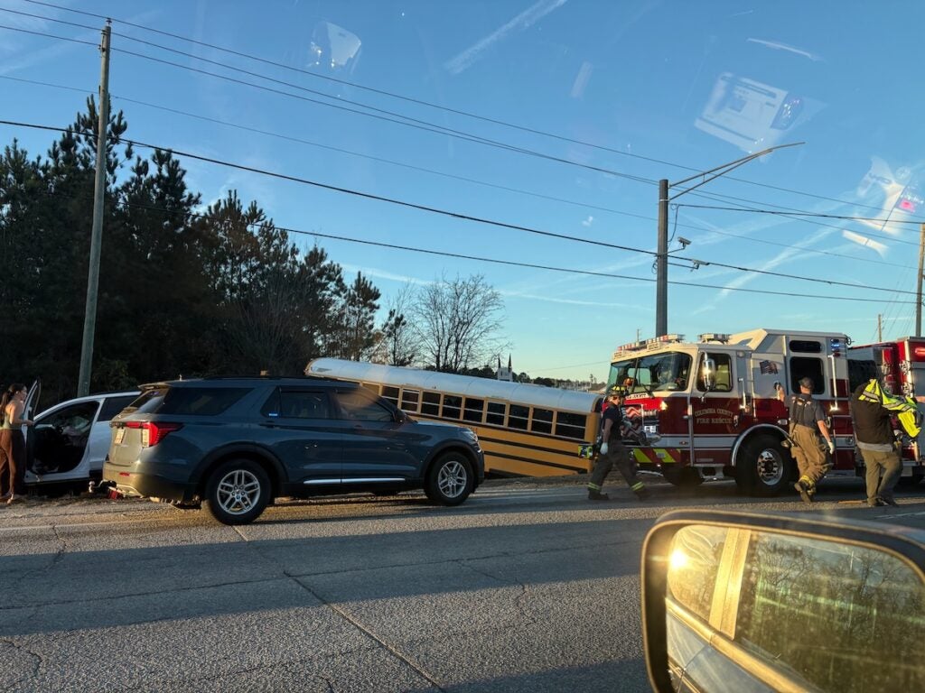 Columbia County school bus involved in wreck Thursday morning - The ...