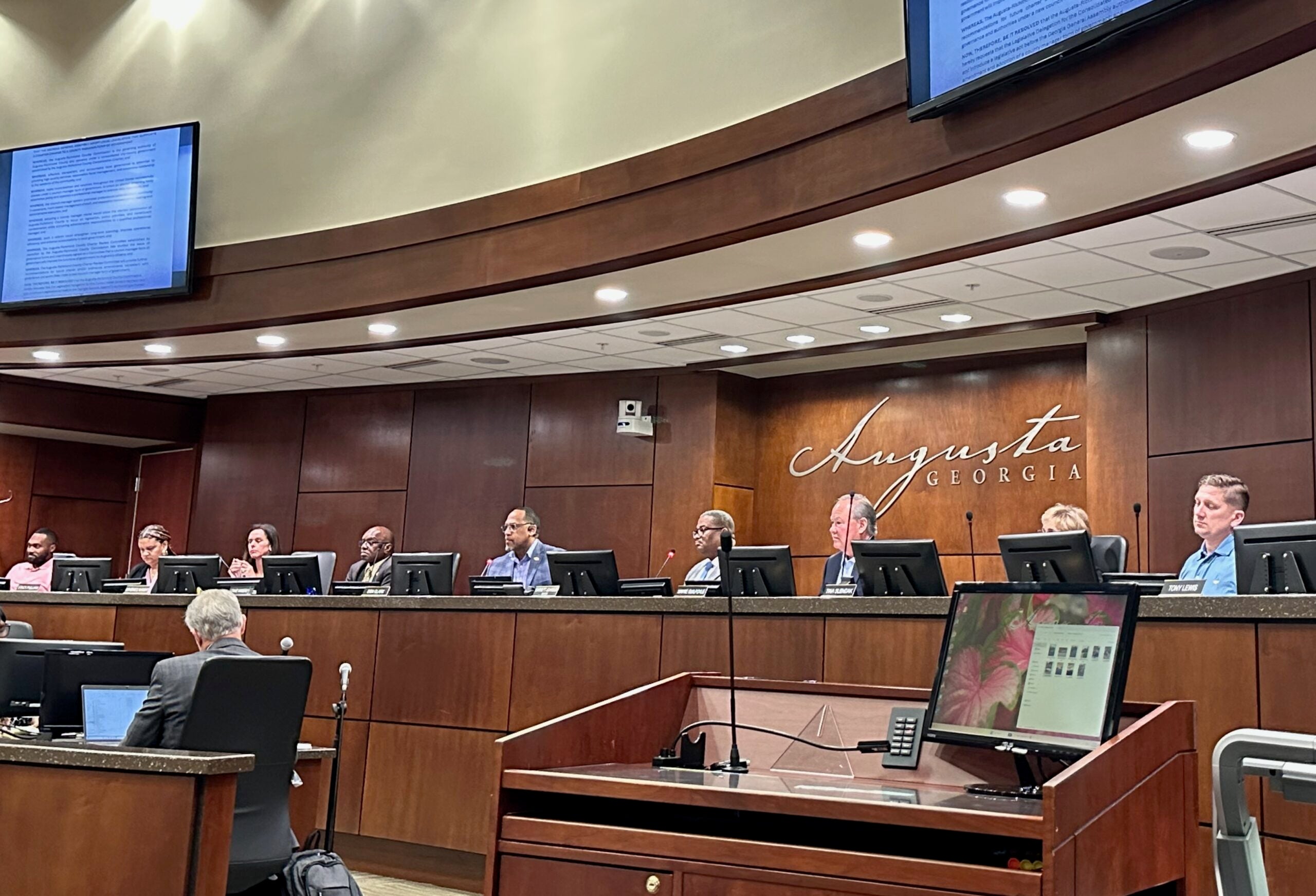 West Augusta residents press commission over data center, community center