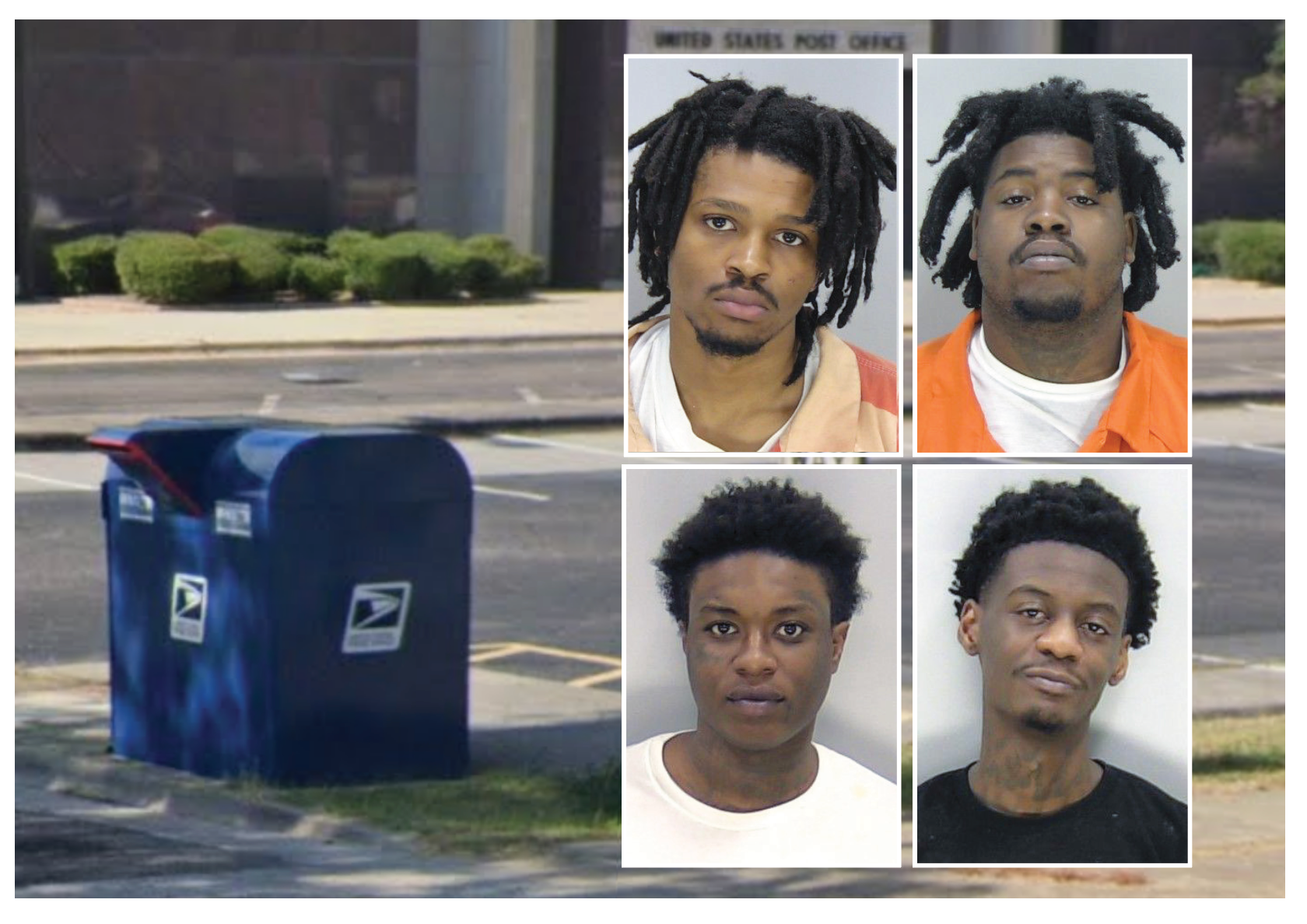 How four men ransacked mail collection boxes at Augusta post offices ...