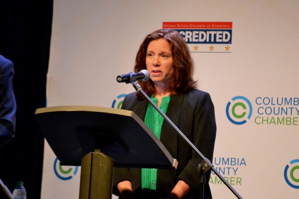Photostory: Columbia County Chamber hosts candidate forum ahead of May ...