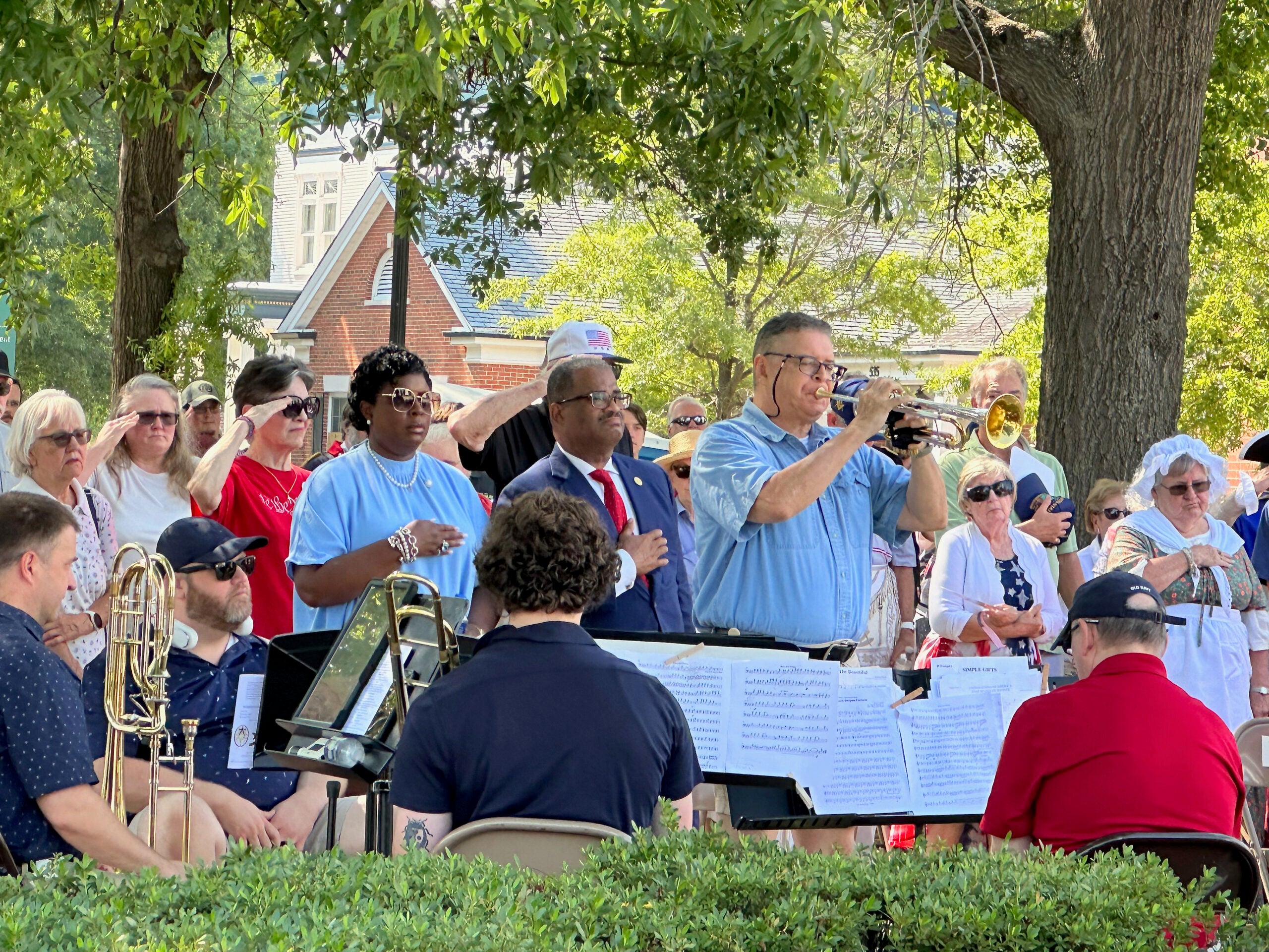 Bells ring for Declaration's signers at Augusta monument