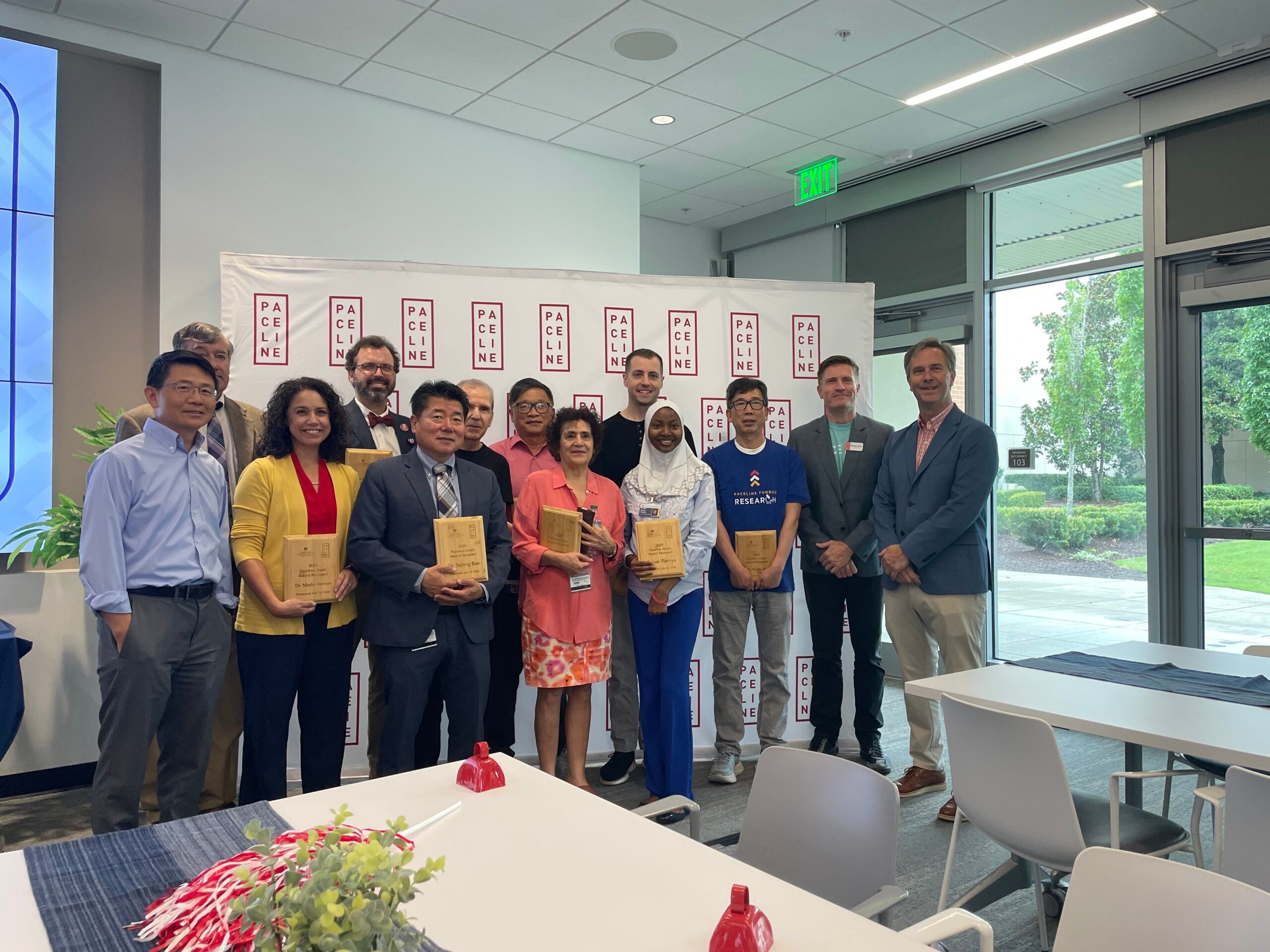 Georgia Cancer Center and Paceline recognizes grant recipients for cancer research projects