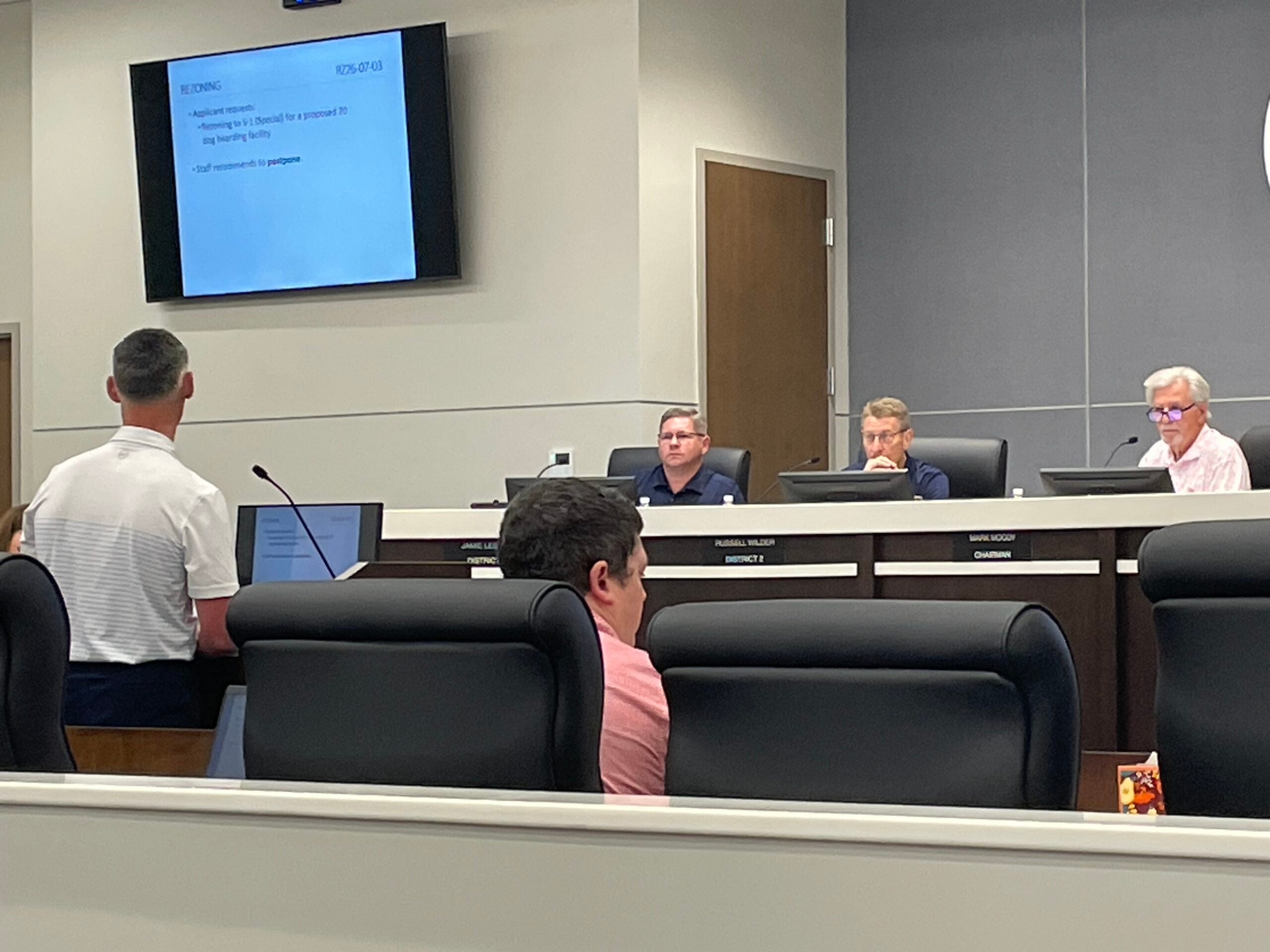Planning Commission postpones request to rezone Grovetown dog kennel amid contentions over property covenants