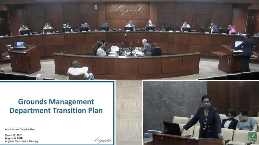 Augusta grounds department survives 5-5 vote as commissioners question plan
