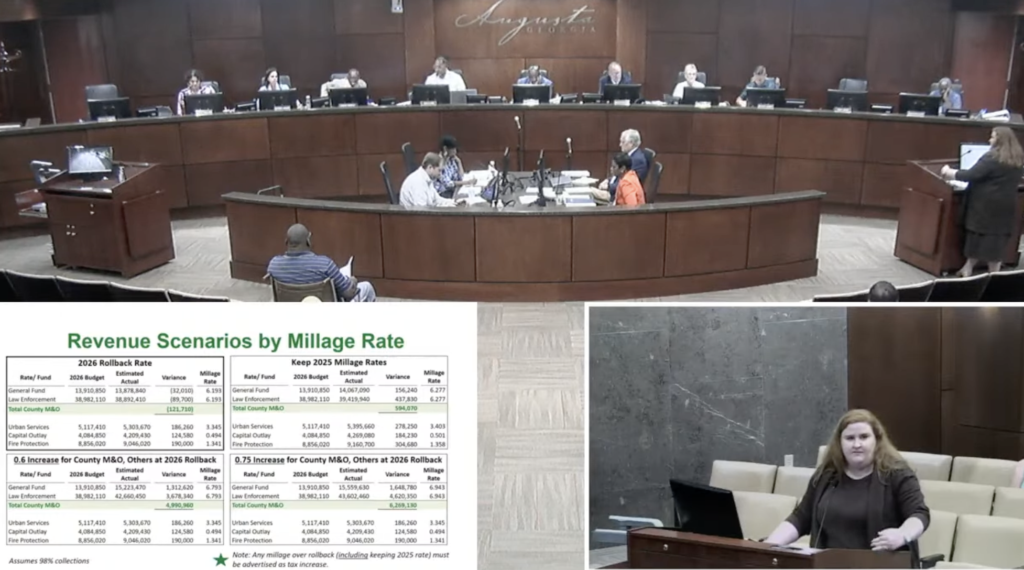 Augusta moves to lower tax rates. It still has a $5 million problem