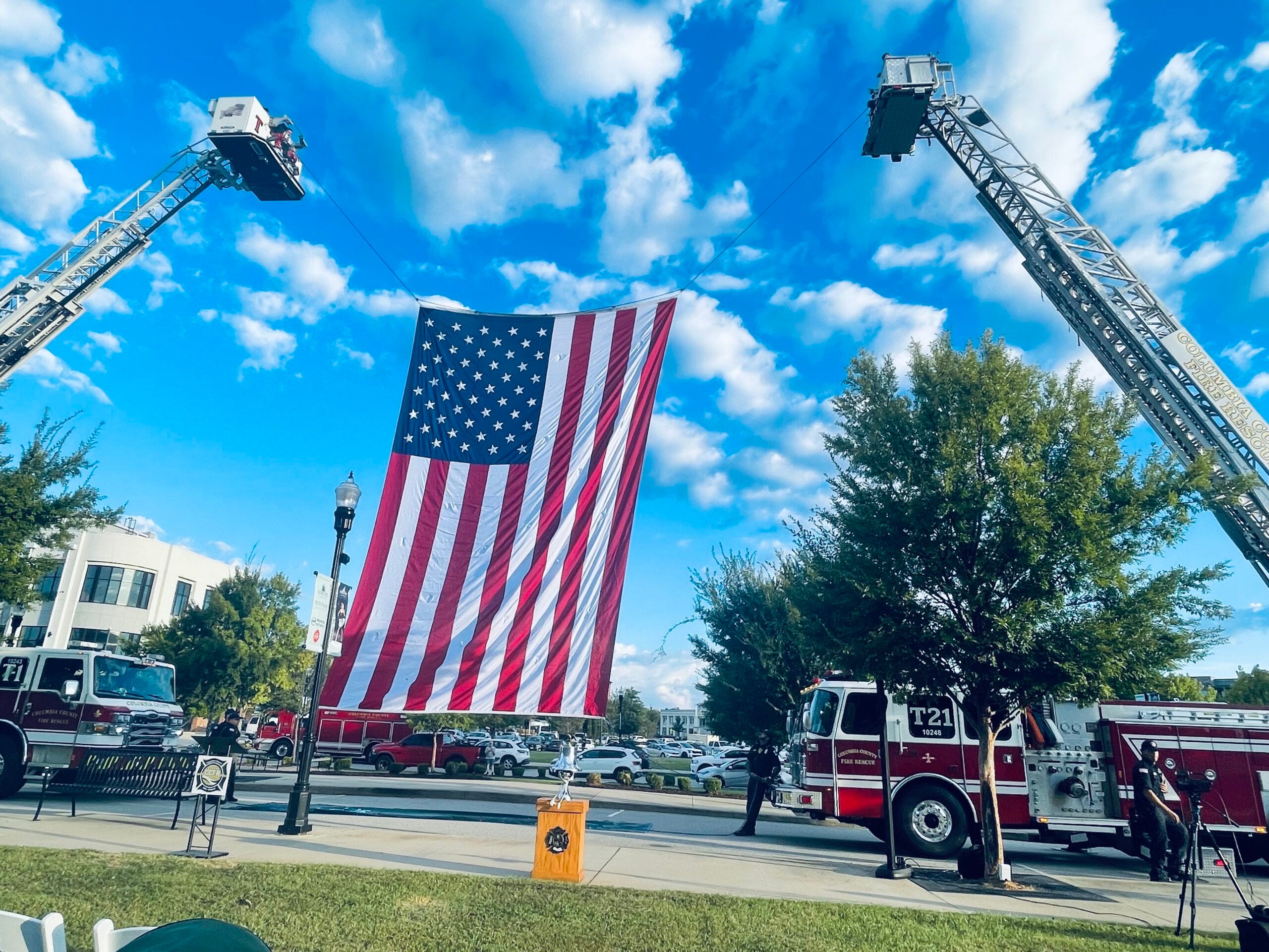 Columbia County Fire Rescue commemorates 25 years since 9/11 with annual Stair Climb